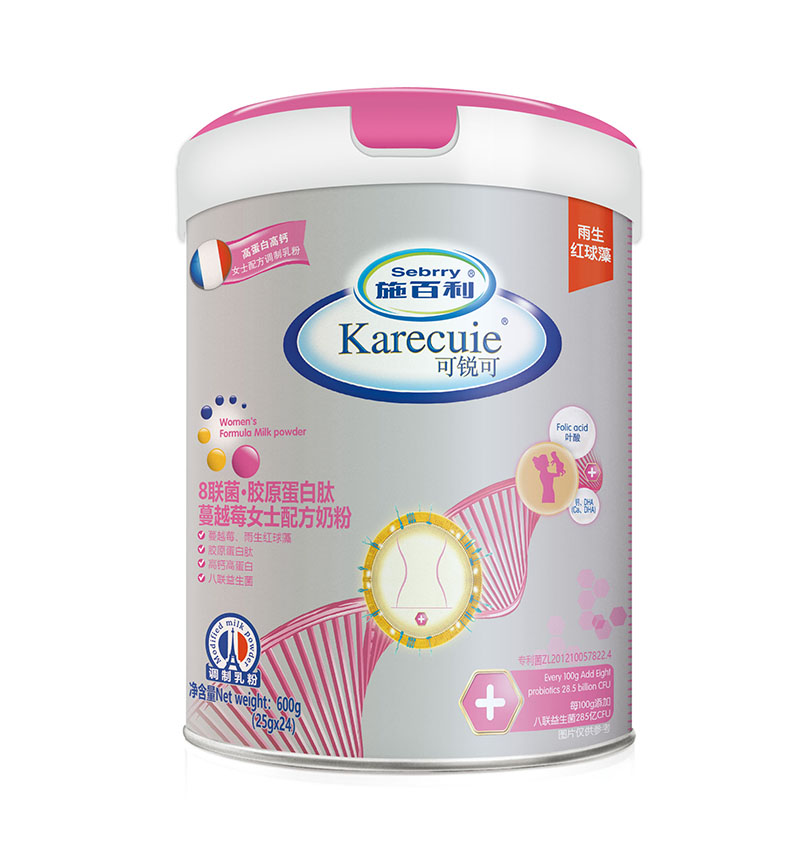 施百利8聯(lián)菌·膠原蛋白肽蔓越莓女士配方奶粉