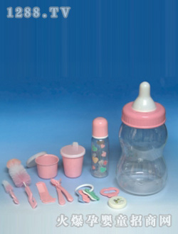 多樂寶新穎粉奶瓶套組