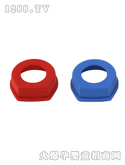 NUK奶瓶旋蓋紅藍(lán)色