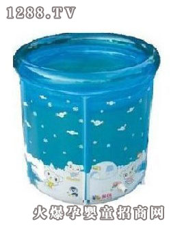 曼波魚屋嬰兒游泳池(冰熊支架型)