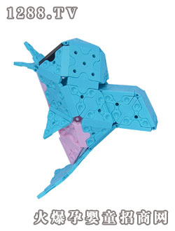 科翔積木玩具小鳥