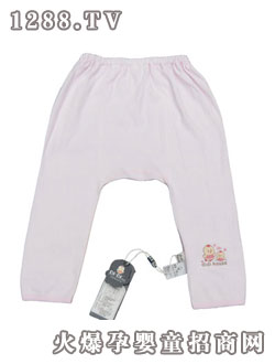 迪迪40支雙面布素色片印包片密襠長褲