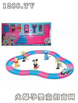 恒信迪士尼 電動軌道車軟軌