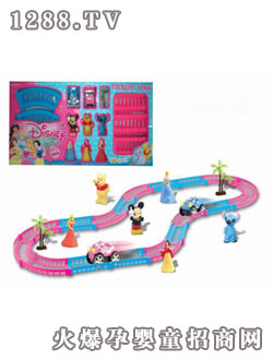恒信迪士尼 電動軌道車硬軌