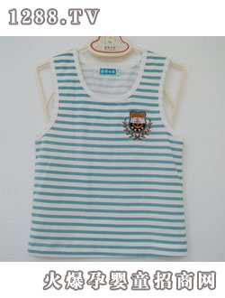 哆啦小貝細(xì)條背心