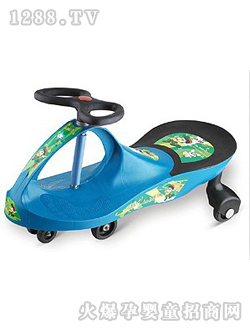 葫蘆娃藍色搖擺車