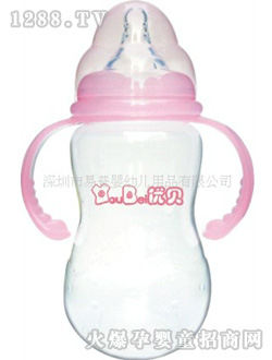 優(yōu)貝寬口葫蘆形PP奶瓶