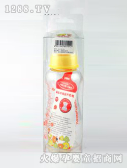 奧兒寶晶鉆玻璃葫蘆奶瓶240ml