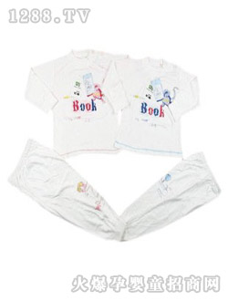 安嬰寶嬰兒肩開(kāi)套裝