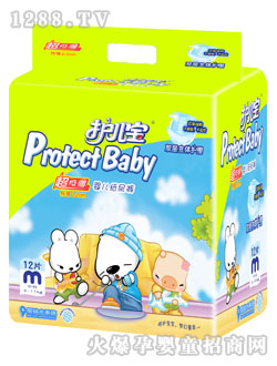 護兒寶超級薄卡通紙尿褲M12