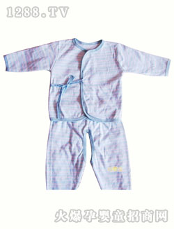 巧嬰寶嬰兒藍色套裝