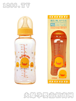 黃色小鴨PES葫蘆奶瓶300CC