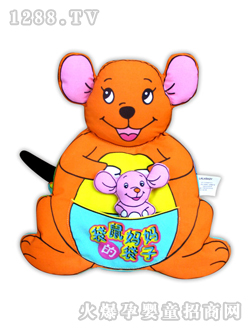 認(rèn)識自然袋鼠媽媽的袋子