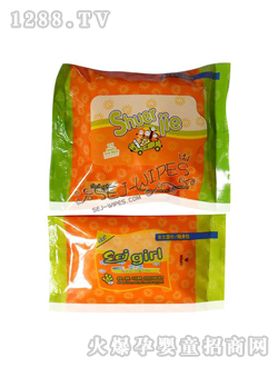 舒爾潔嬰兒濕巾2包裝