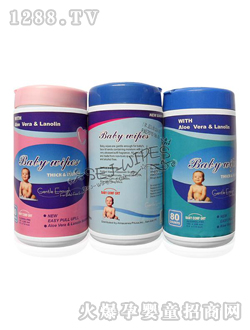 舒爾潔三款嬰兒濕巾瓶裝