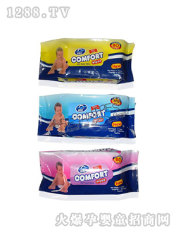 舒爾潔嬰兒濕巾3小包