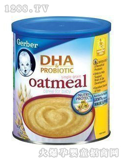 嘉寶DHA益生菌燕麥米粉