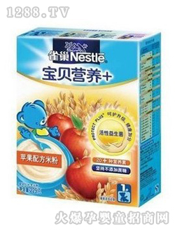 雀巢1段蘋果米粉