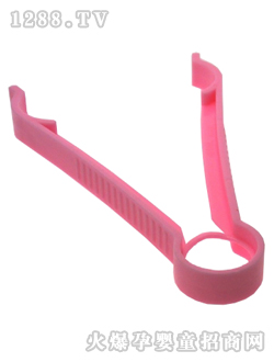 愛得利奶瓶夾粉紅