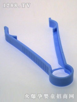 愛得利奶瓶夾藍色