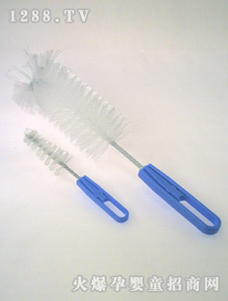 愛得利奶瓶奶嘴刷藍色