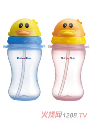 古利古拉企鵝易握水杯藍(lán)色黃色