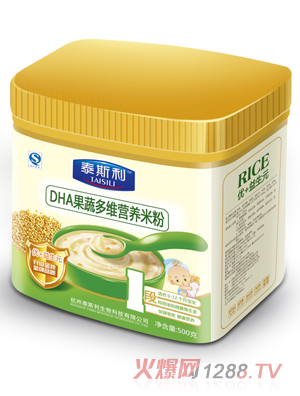 泰斯利DHA果蔬多維米粉聽(tīng)裝