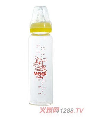 美兒貝比yinge240ML標(biāo)口玻璃奶瓶