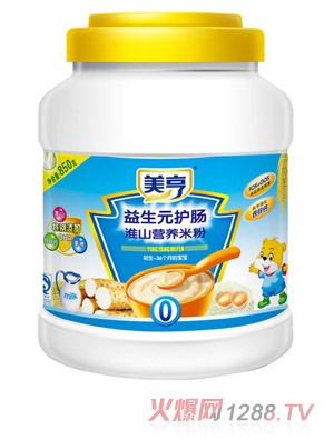 美亨850g桶裝淮山營(yíng)養(yǎng)米粉0段