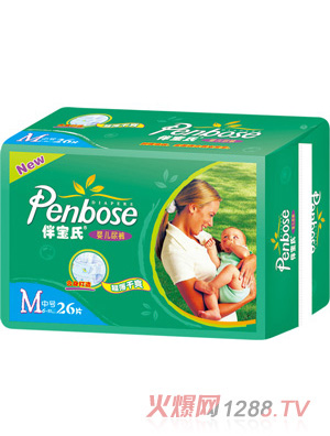 伴寶氏yinge紙尿褲M26