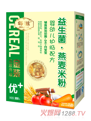 每滋嬰幼兒護(hù)腸營養(yǎng)米粉