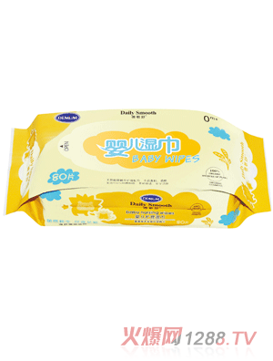 德敏舒嬰兒護理濕巾80片裝