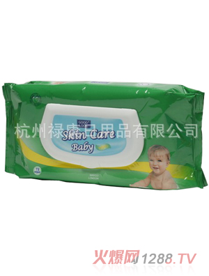新款袋裝72片嬰兒濕巾