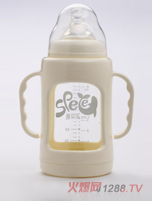 施貝樂(lè)寬口防摔奶瓶180ml
