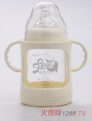 施貝樂(lè)寬口防摔奶瓶120ml