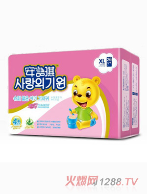 安語琪超級(jí)薄棉柔舒體yinge紙尿褲XL