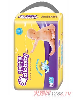 哈嘍寶貝yinge紙尿褲M碼60片