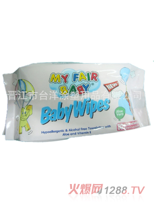 嬰兒護(hù)膚清潔濕巾80片