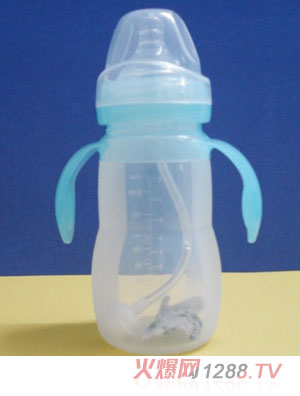 yinge雙柄自動硅膠奶瓶