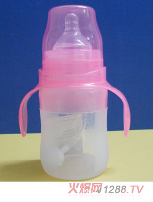 yinge寬口硅膠奶瓶