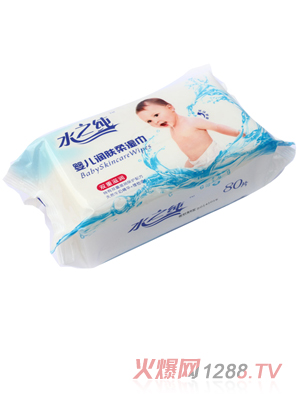 水之純嬰兒潤膚柔濕巾80片裝