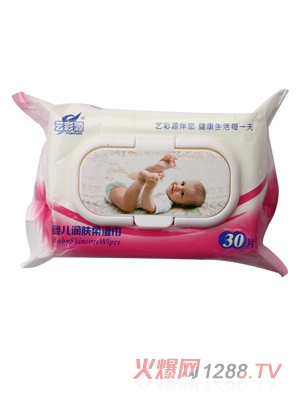 藝彩源嬰兒潤(rùn)膚柔濕巾