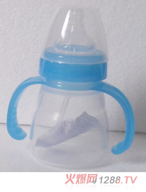 藍(lán)天寶貝LP05寬口星月神話系列硅膠奶瓶