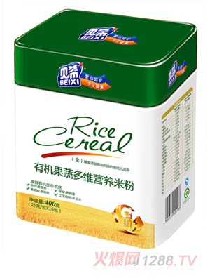 貝希有機(jī)果蔬多維營(yíng)養(yǎng)米粉聽(tīng)裝