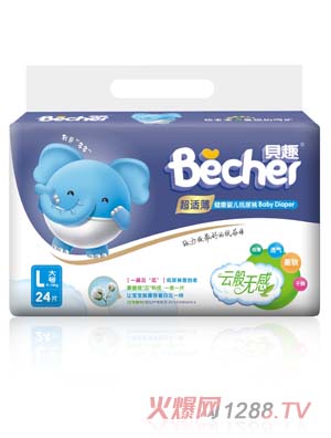 貝趣健康嬰兒紙尿褲L碼