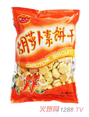 嬰兒樂(lè)胡蘿卜餅干280