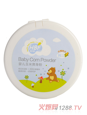呵貝膚嬰兒玉米爽身粉