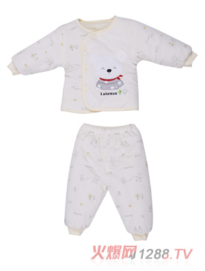 嬰特網(wǎng)清新小伙伴水晶絨偏開(kāi)合同套