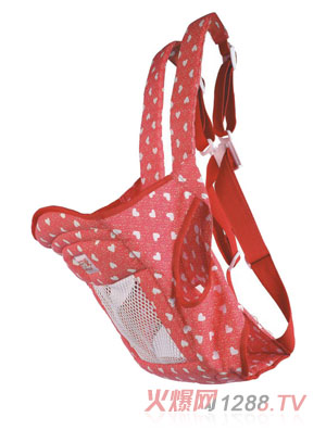 好可愛(ài)透氣型花布背帶