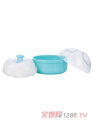 飛樂(lè)比寶寶專(zhuān)屬爽身粉撲&粉撲盒